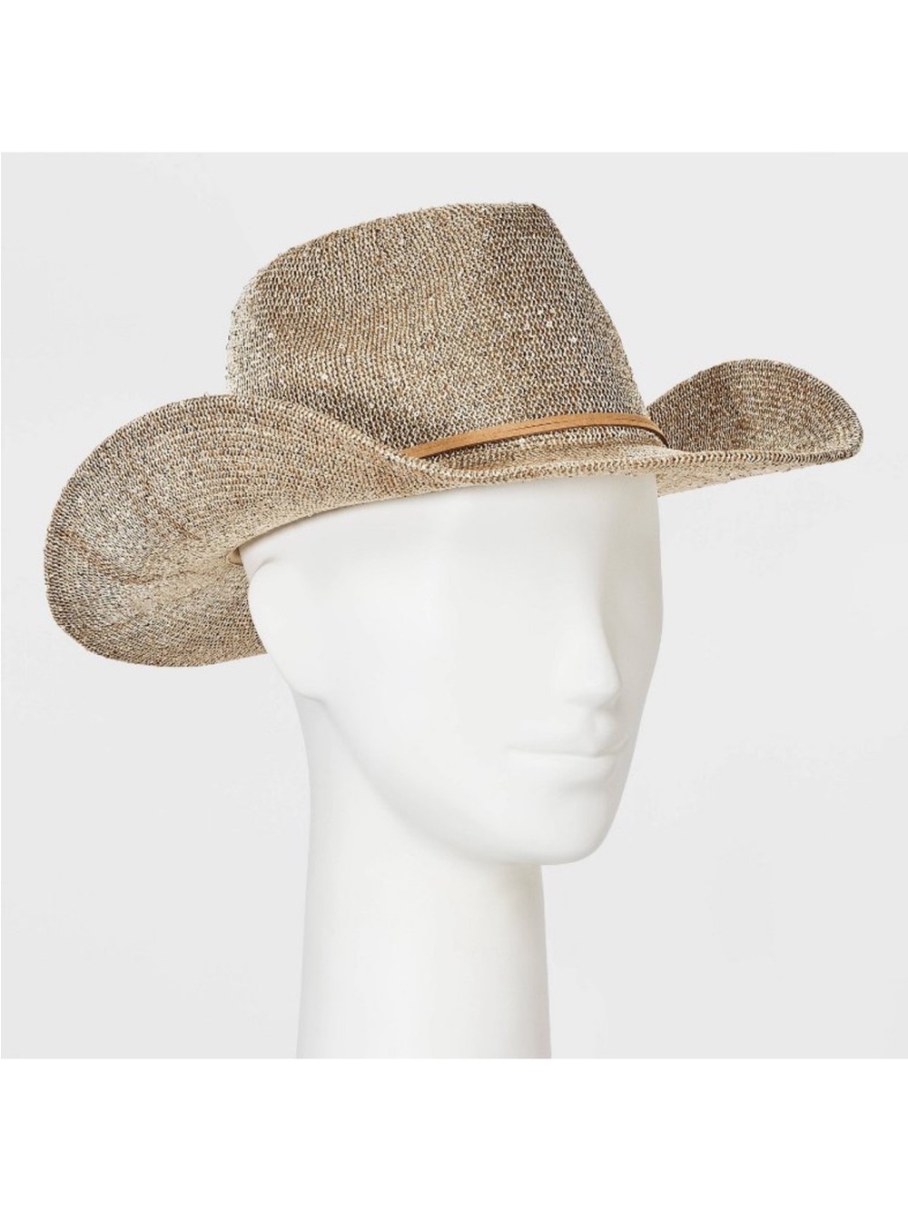 Knit Sequined Cowboy Western Hat - Wild
Fable™ Tan